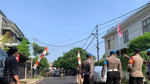 Situasi di rumah pribadi Ferdy Sambo jelang rekonstruksi