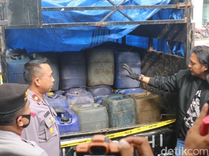 Polisi Bongkar 1,8 Ton Solar Subsidi yang Akan Dijual Ilegal di Pati