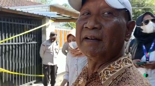 Tetangga Rani alias Haerani (29), Made Yudane (56), Selasa (30/8/2022).