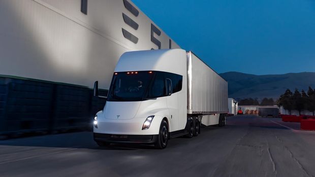 Truk listrik Tesla Semi