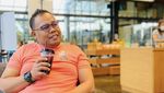10 Potret Aiptu Turono, Polisi yang Doyan Mukbang Lalapan