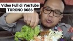10 Potret Aiptu Turono, Polisi yang Doyan Mukbang Lalapan