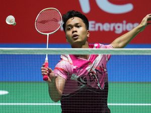 Denmark Open 2022: Anthony Ginting Langsung Tersingkir