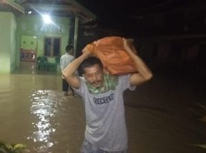 Sungai Rongkong Meluap Sebabkan Satu Desa di Lutra Direndam Banjir 1 Meter