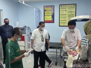 Geger, Bayi dalam Kantong Plastik Ditemukan di Pangkalpinang