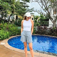 Usai turun 6 kg, berat badan Donna yang semula 62 kg kini menjadi 56 kg. Hal itu diungkapkan Donna melalui keterangan di salah satu unggahan Instagramnya. Bagaimana menurutmu penampilan terbaru Donna Agnesia saat ini? Foto: Instagram/@dagnesia