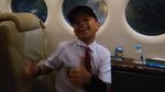 Gaya Farel Prayoga Berangkat Sekolah Naik Jet Pribadi dari Kalimantan