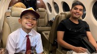 Senyum Farel Prayoga Saat Naik Jet Pribadi Demi Sekolah
