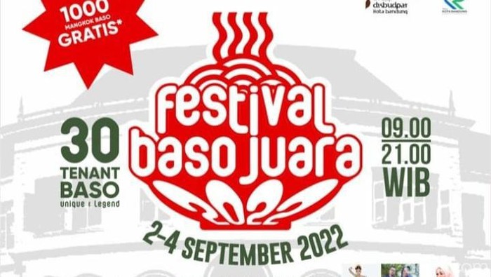Festival Baso Juara, event kuliner Bandung akhir pekan ini.