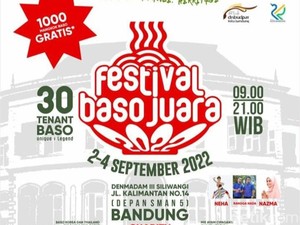 Akhir Pekan Ini Ada Festival Baso Juara, Serbu Yuk!