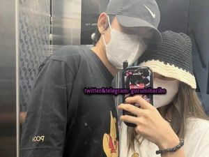 Foto V BTS Cium Jennie BLACKPINK Beredar, Fans Desak Agensi Angkat Bicara