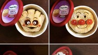 Bukan hanya es krim Meiji, tapi es krim Haagen Dasz juga bisa dibentuk loh. Mau pilih yang mana nih? Foto: Instagram @saori_art329