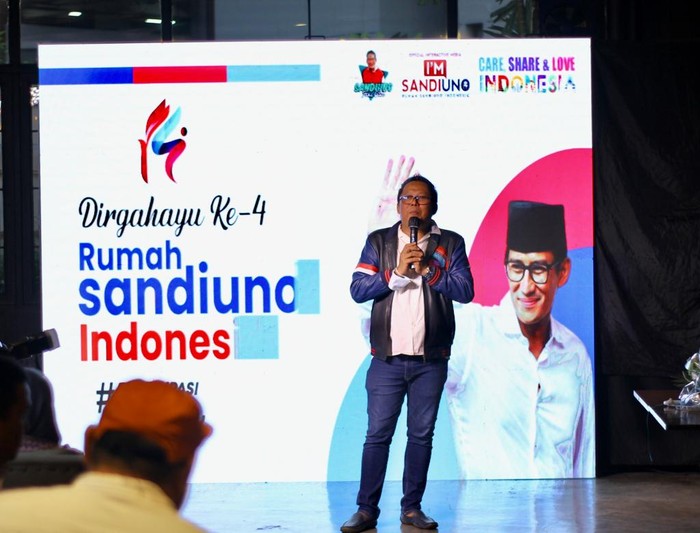 Ketua Umum Rumah SandiUno Indonesia (RSI) Sanny A. Irsan