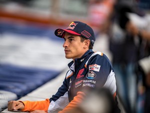 Akhirnya, Marc Marquez Kebut-kebutan Lagi Pakai Motor Ini