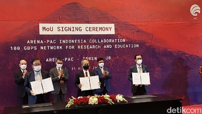 Mou internet kecepatan 100 Gbps