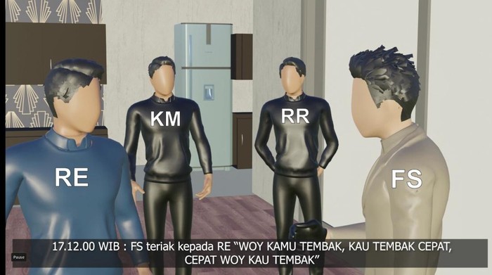 Perintah Ferdy Sambo ke Bharada E Saat Penembakan Yosua