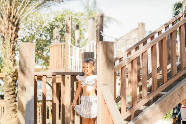 Ramah anak, hotel ini memiliki playground khusus sehingga cocok untuk staycation keluarga. (Segara Village Hotel) Ramah anak, hotel ini memiliki playground khusus sehingga cocok untuk staycation keluarga. (Segara Village Hotel)