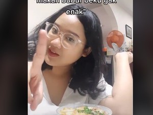 Sekte Baru! Makan Bubur Ayam yang Sudah Dibekukan