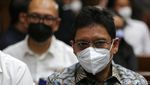 Ekspresi Eks Dirjen Kemendag dkk dalam Sidang Perdana Korupsi Migor