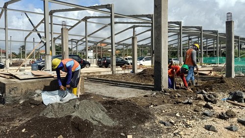 Suasana di TPST Kesiman Kertalangu pada Rabu (31/8/2022)