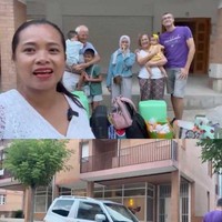 Yanti merupakan mantan TKW di Hong Kong yang kini menetap di Barcelona, Spanyol bersama suaminya, Marc Guixe. Dia dan Marc menikah pada 2012 di Indonesia dan menggelar pesta pernikahan empat hari tiga malam. Foto: Dok. Youtube Yanti Guixe family .