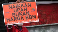 Aksi berlangsung tertib. Pemerintah masih menggodok rencana kenaikan harga BBM dan mengalihkan beban subsidi menjadi bantuan langsung tunai.