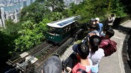 Ngeri-ngeri Sedap! Hong Kong Buka Wahana Kereta Paling Curam di Dunia