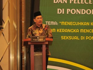 Wamenag Ajak Warga Kawal Reputasi Pesantren Cegah Kasus Amoral Terulang