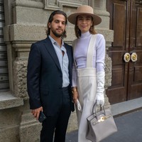 Latar belakang keluarga mantan suami Maria ternyata punya kaitan dengan diktator Libia, Muammar Gaddafi. Kabarnya, Kakek Ahmed, Massoud Abdelhafid, adalah tangan kanan Gaddafi dan pernah menjadi menteri dalam negeri Libia. (Foto: GC Images/Thaddaeus McAdams)