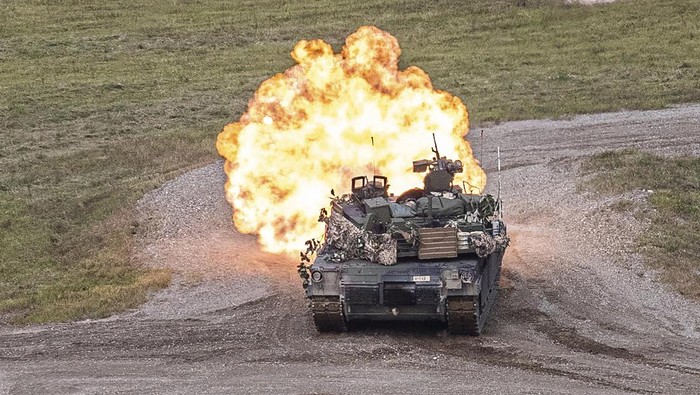 AS-Korsel Latihan Perang di Dekat Perbatasan Korut AS dan Korsel menggelar latihan militer di dekat perbatasan Korut, Rabu (31/8/2022) waktu setempat. Latihan mencakup tembakan langsung dari howitzer, tank, senapan mesin, dan mortir AS-Korsel.