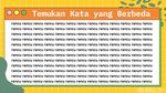 Yakin Punya Mata yang Tajam? Tes di Sini, Temukan Kata yang Berbeda
