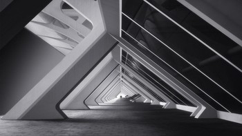 Jawara kategori Architecture diraih Hector Ballester Ballester Foto: Black and White Photo Awards