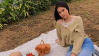 Sesekali dirinya juga senang mencari udara segar. Piknik dengan membawa bekal buah-buahan jadi agenda rutin untuk menenangkan pikirannya. Foto: Instagram/rheinabs