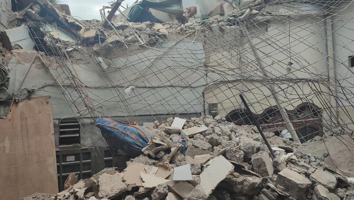 Indekos roboh di Pancoran, Jaksel