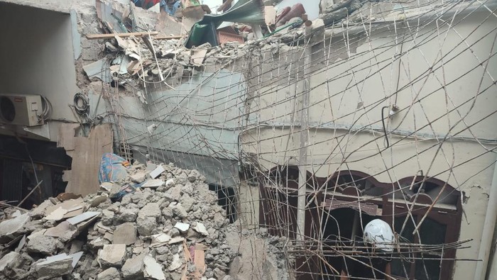 Indekos roboh di Pancoran, Jaksel