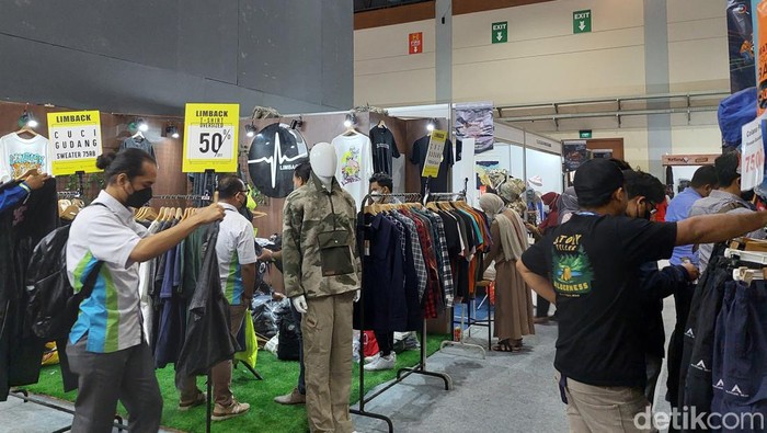 Indonesia Outdoor Festival 2022 di Jakarta Convention Center.