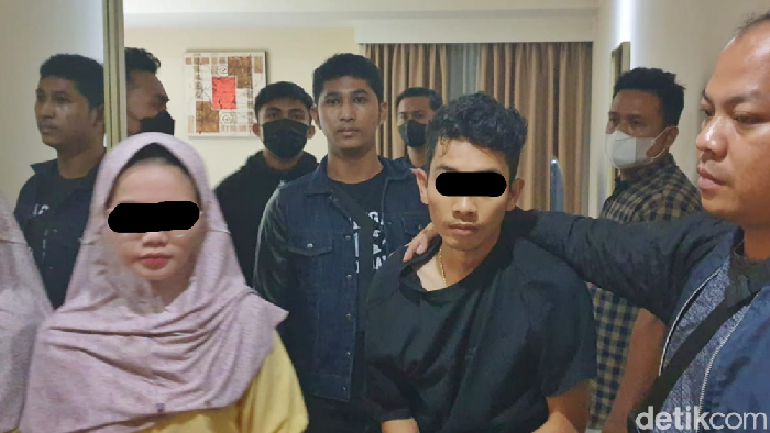 Istri polisi di Sumsel yang digerebek suami sendiri saat berduaan dengan anak kades di hotel.