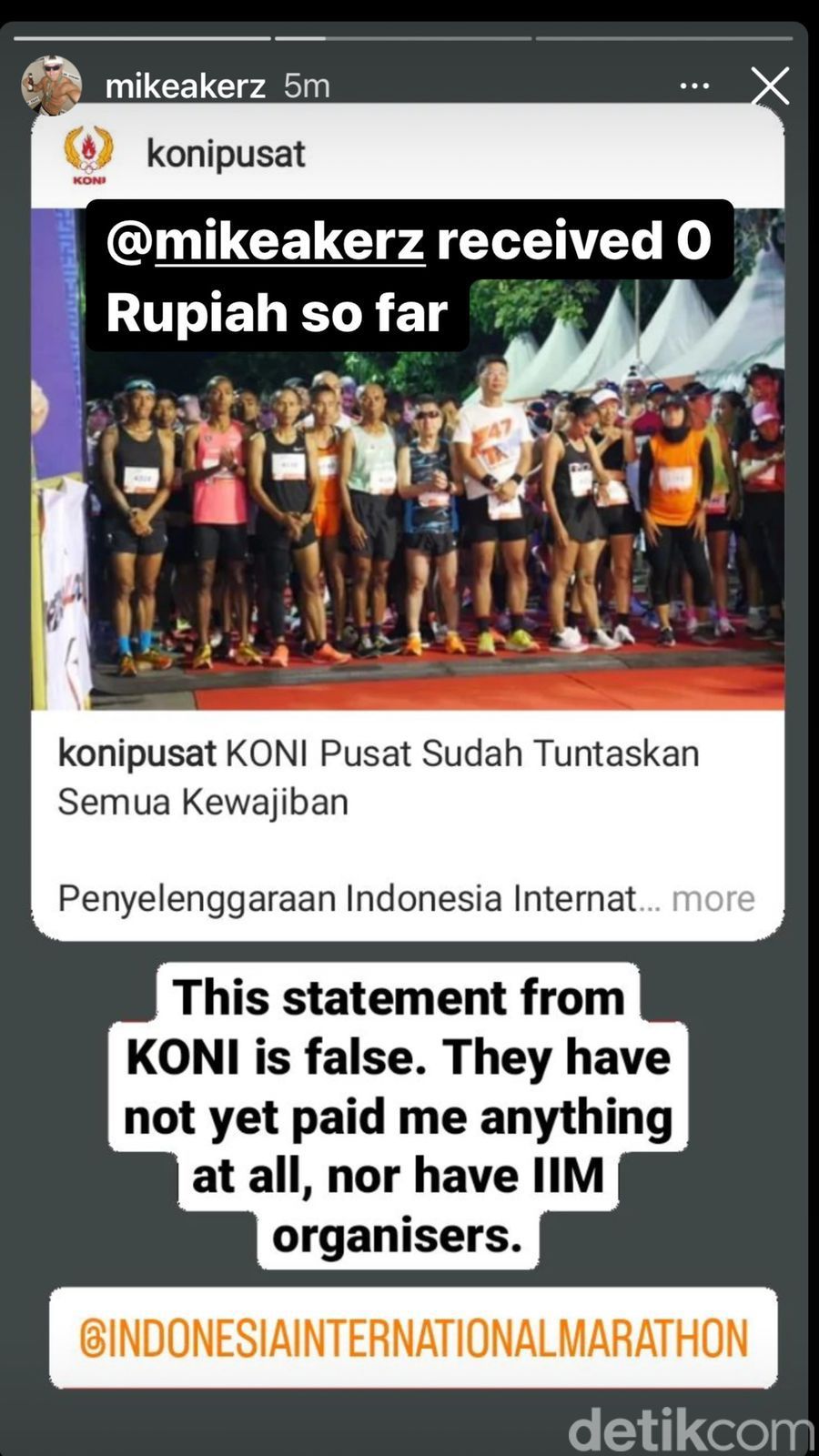 Juara Indonesia International Marathon 2022
