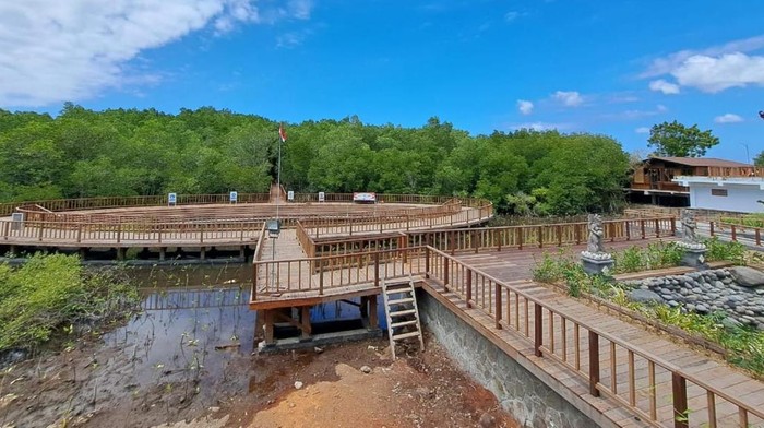 Kementerian PUPR tengah menata Kawasan Mangrove Tahura Ngurah Rai. Penataan dilakukan jelang Konferensi Tingkat Tinggi (KTT) G20 di Provinsi Bali.
