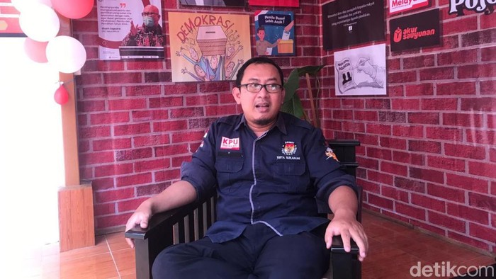 Kepala Divisi Teknis KPU Sukabumi Agung Dugaswara.