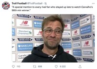 Liverpool menang secara dramatis di laga lanjutan Liga Inggris, usai meraih 3 poin lawa Newcastle United di menit-menit akhir pertandingan. Netizen pun serentak bersama Klopp Time!