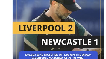 Menariknya, kemenangan The Reds ini diraih di menit-menit akhir pertandingan. Alhasil, fans Liverpool girang bukan main. Foto: Twitter