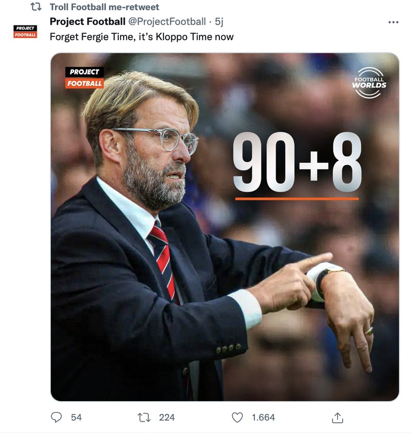 Liverpool menang secara dramatis di laga lanjutan Liga Inggris, usai meraih 3 poin lawa Newcastle United di menit-menit akhir pertandingan. Netizen pun serentak bersama Klopp Time!