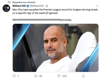 Penyerang anyar Man City, Earling Haaland, kembali membukukan hat-trick secara berturut-turut yang kali ini gawang Nottingham Forest jadi sasarannya.