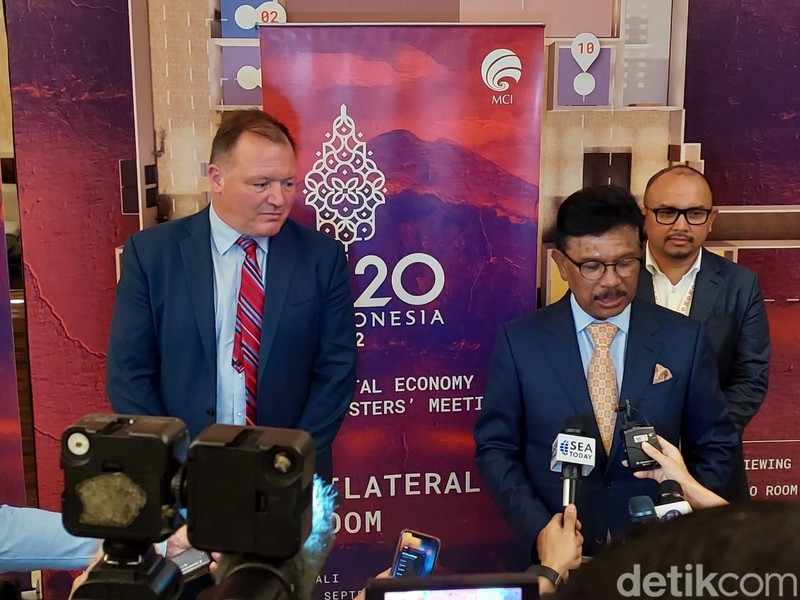 Menkominfo bertemu delegasi negara sahabat