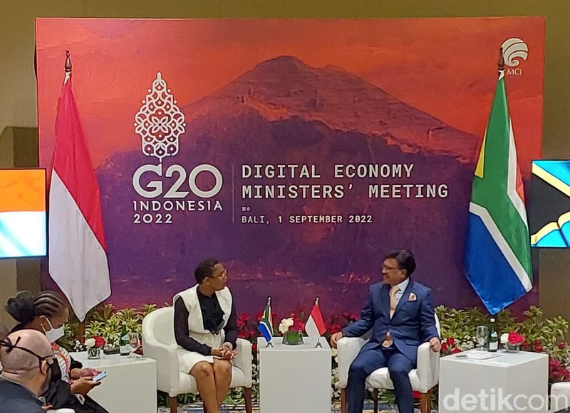 Menkominfo bertemu delegasi negara sahabat