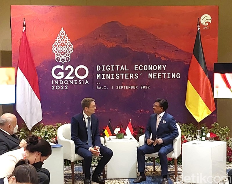 Menkominfo bertemu delegasi negara sahabat