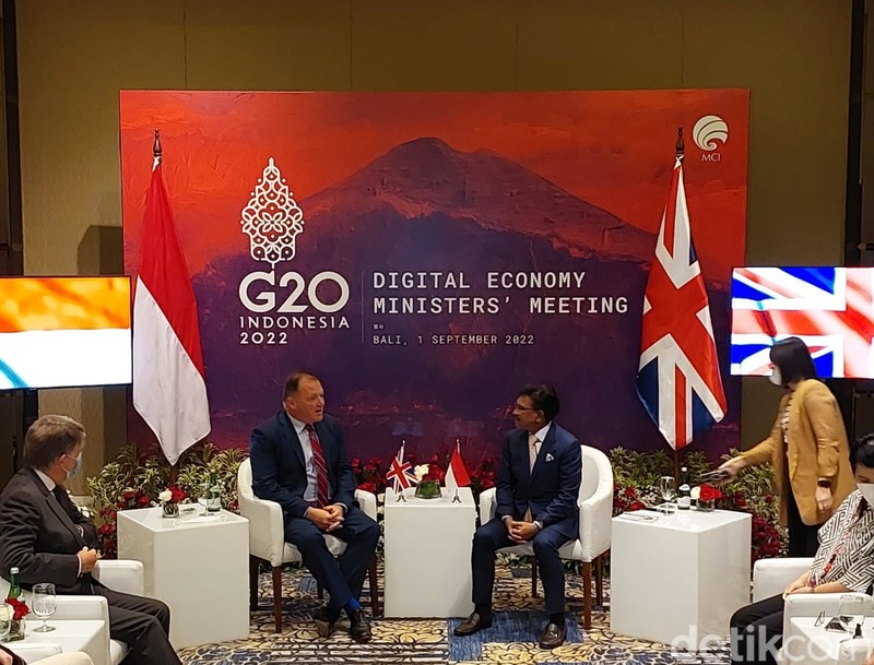 Menkominfo bertemu delegasi negara sahabat