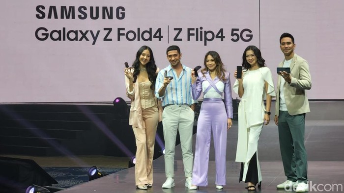 Peluncuran Samsung Galaxy Z Fold 4 dan Z Flip 4 di Indonesia