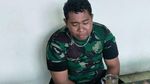 Detik-detik Pria Ngamuk Bawa Sajam di Kuta Utara Ditangkap Polisi